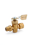 solid bottom fuel line valve