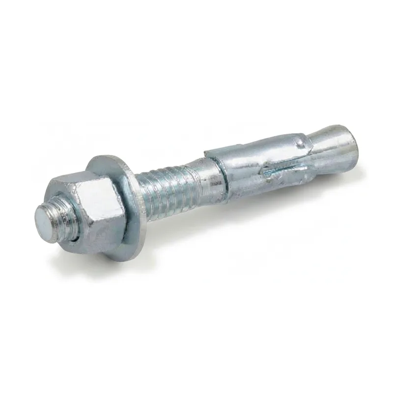 Zinc-plated concrete wedge anchor