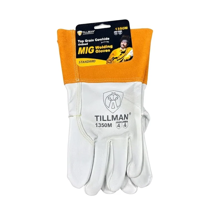 Grain cowhide leather driver gloves