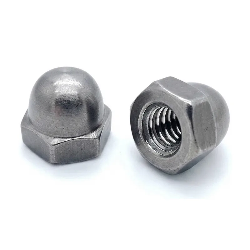7/16"-14 Low Crown Acorn Nut