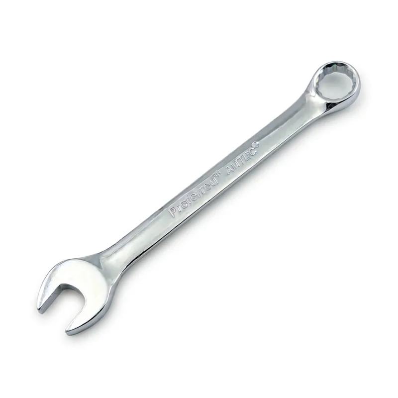 Chrome combination wrench
